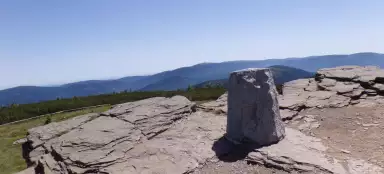 Aufstieg nach Keprník und Vozek