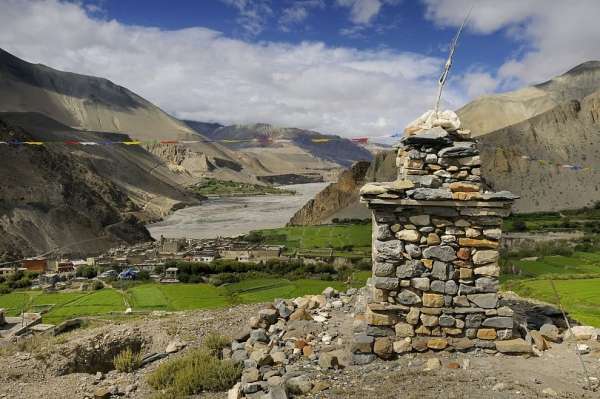 Vallée de la rivière Kali Gandaki