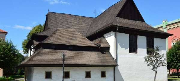 Kieżmark - drewniany kościół Świętej Trójcy