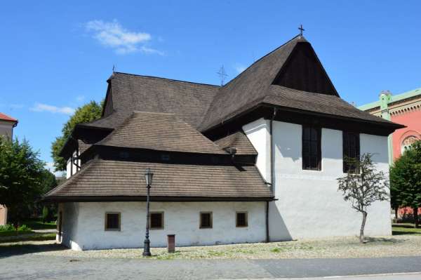 Houten kerk