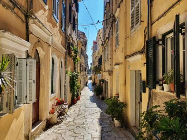 Picturesque old Kerkyra