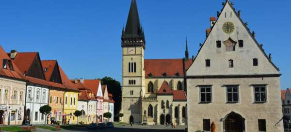 Bardejov: Accommodaties