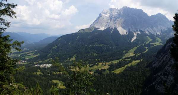 Enorme Zugspitze