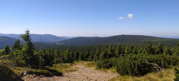 A los lugares más bellos de las Montañas Jeseníky