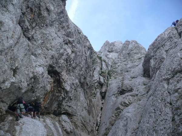 Sur la ferrata