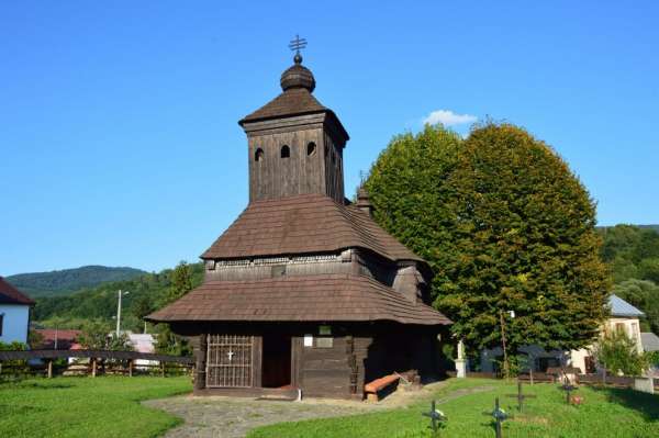 The wooden temple of the Holy Archangel Michael