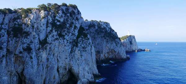 Trip to Cape Lefkas: Weather and season