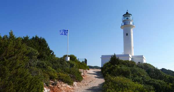 At the lighthouse