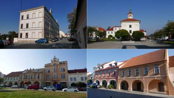 Piazza Hus a Benátky nad Jizerou