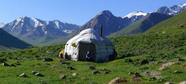 The most beautiful trips in Kyrgyzstan