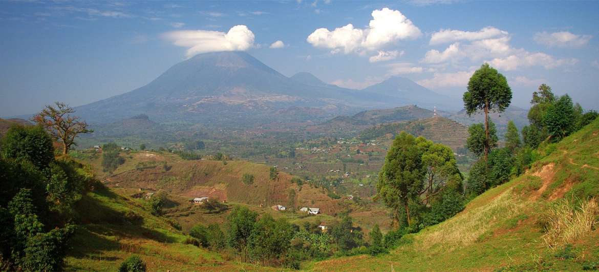 Bestemming Vulkanisch zuidwesten van Oeganda