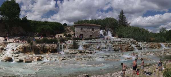 Cascate del Mulino limestone cascades