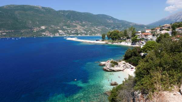 View of the beaches