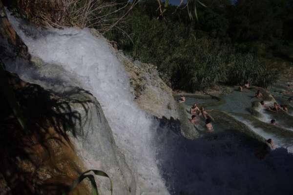 The first waterfalls