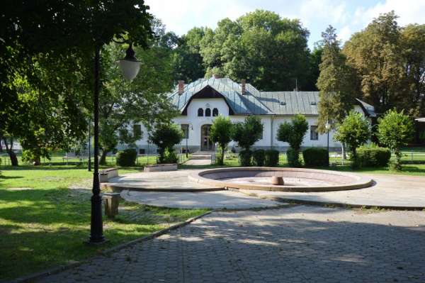 Geyser au milieu du spa