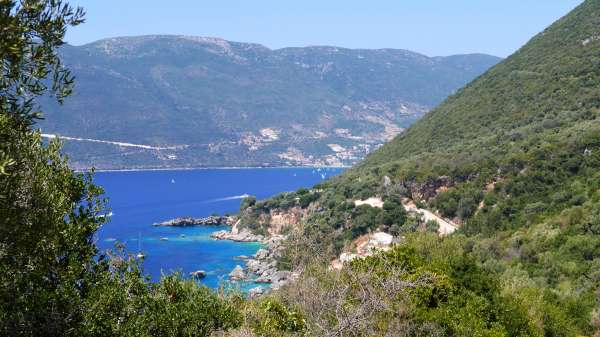 Vue depuis le sentier de randonnée