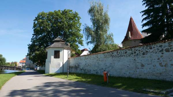 Mestské hradby v Českých Budějoviciach