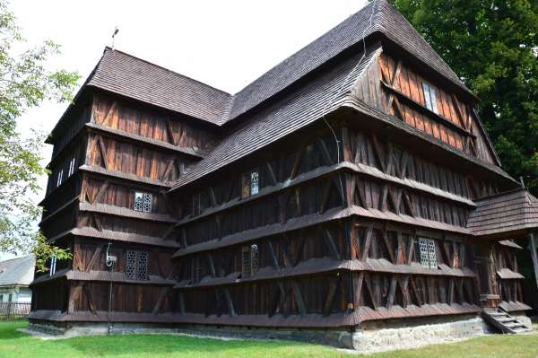 Unique wooden structure