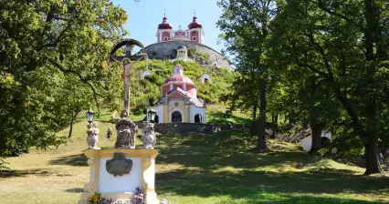 Prohlídka Kalvárie v Banské Štiavnici