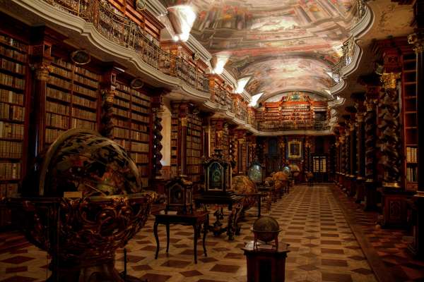 Barokový knižnica