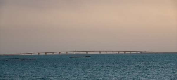 Ponte Rei Fahd: Tempo e temporada