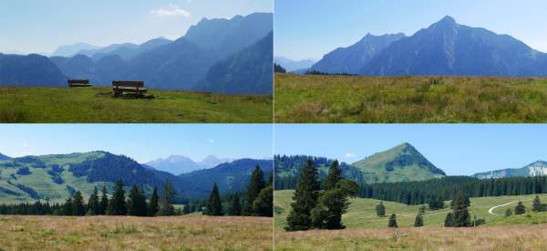 Viste dal parcheggio Postalm 3