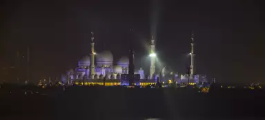 Sheikh Zayed Mosque in Abu Dhabi