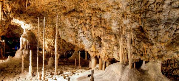 A tour of the Catherine's Cave: Weather and season