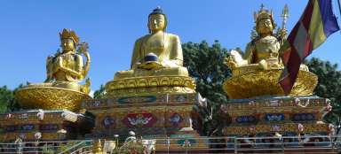 Parc du Bouddha Amideva à Katmandou