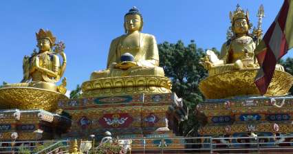 Amideva Boeddhapark in Kathmandu