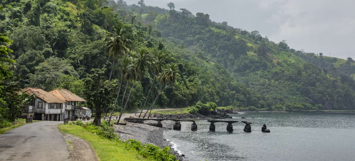 Plaatsen Sao Tomé