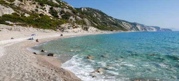 Reis naar het strand van Gialos: Accommodaties