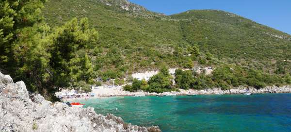 Ausflug zum Strand von Afteli