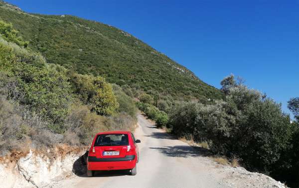 Parcheggio vicino alla spiaggia