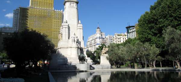 Plaza de España (Madrid): Wetter und Jahreszeit