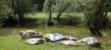 Cartolina d'auguri di pietre