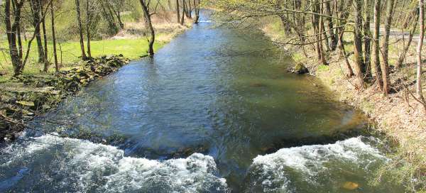 Wandeling door de Moravice-vallei: Weer en seizoen