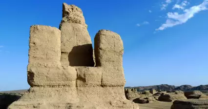 Un recorrido por la antigua ciudad de Jiaohe.