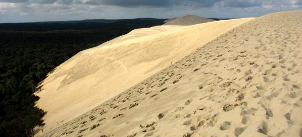 Trip to the Dune du Pyla: Weather and season