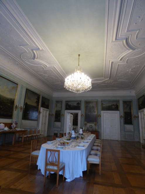 Interiores do castelo