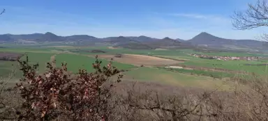 Walk to Boreč and Holý vrch
