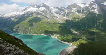 Wycieczka do tamy Mooserboden