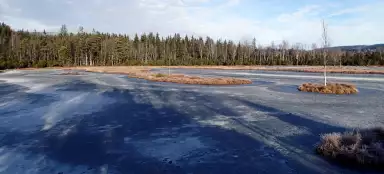 Chalupská slať en hiver