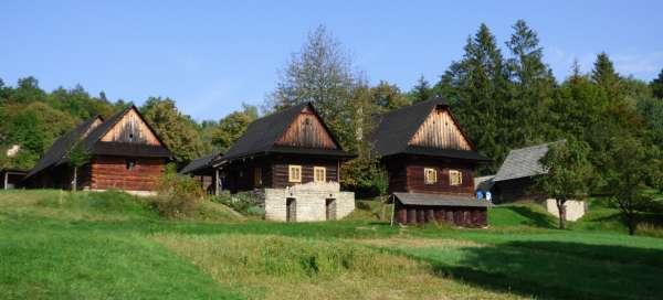 Besuch des Freilichtmuseums in Rožnov pod Radhoštěm