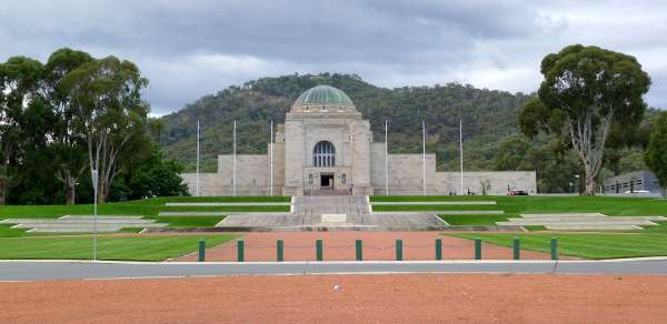 At the memorial