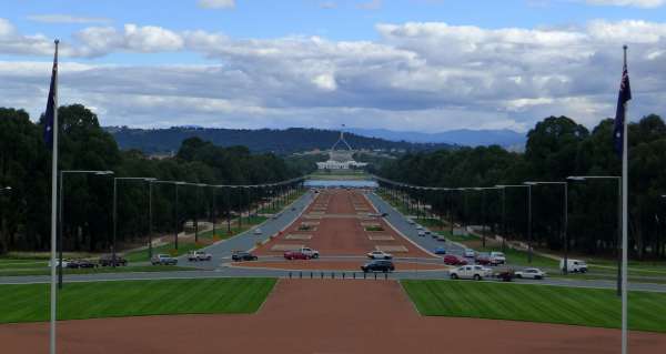 Blick vom Denkmal