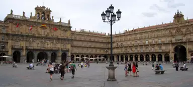 Náměstí Plaza Mayor v Salamance
