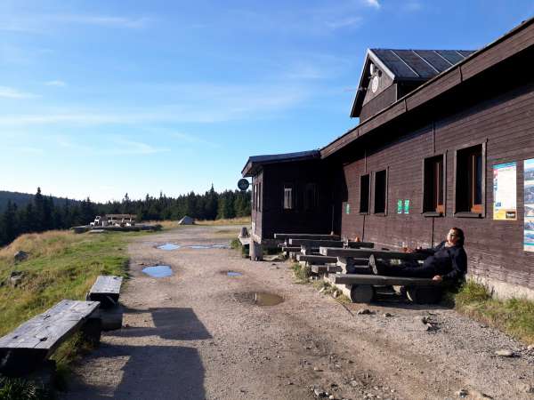 Sitzplätze im Freien