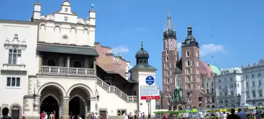 Náměstí Krakovský rynek - Rynek Główny