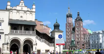 Piazza del mercato di Cracovia - Piazza del mercato principale